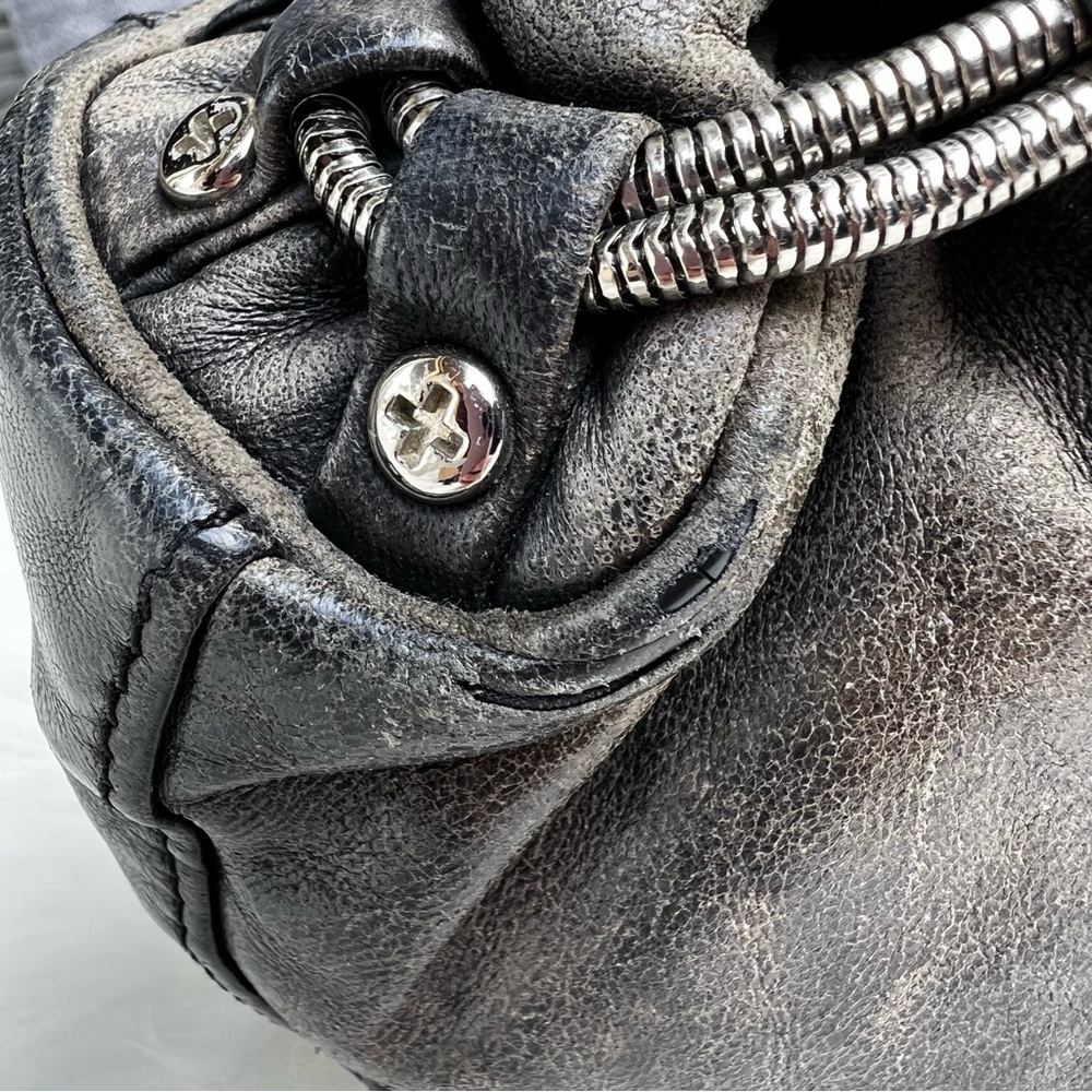 Alexander Wang Crossbody Bag Leather Distressed Grunge Rock - Picture 5 of 15